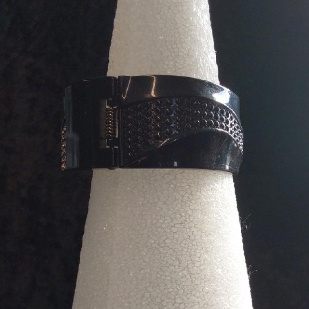 Black Rhinestone Watch - Picture 3 of 3